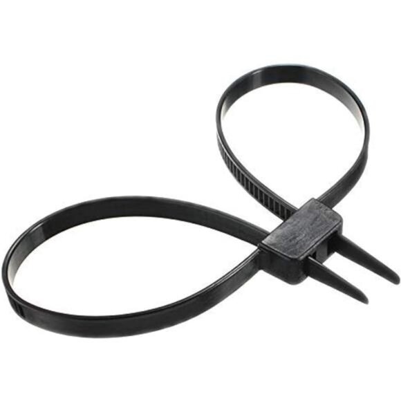 10PCS Zip Tie Handcuffs Heavy Duty Nylon Police Zip Cuffs Plastic - Picture 1 of 3